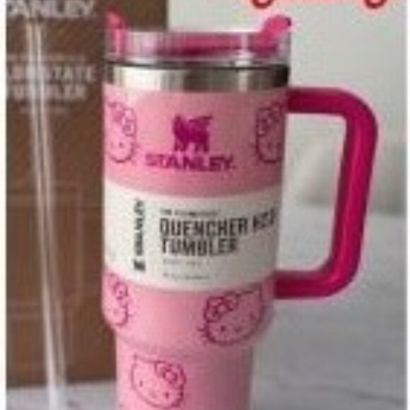 "Stanley x Hello Kitty Flowstate Quencher H2.0 Tumbler – 40 oz – Limited Edition - Picture 2 of 2